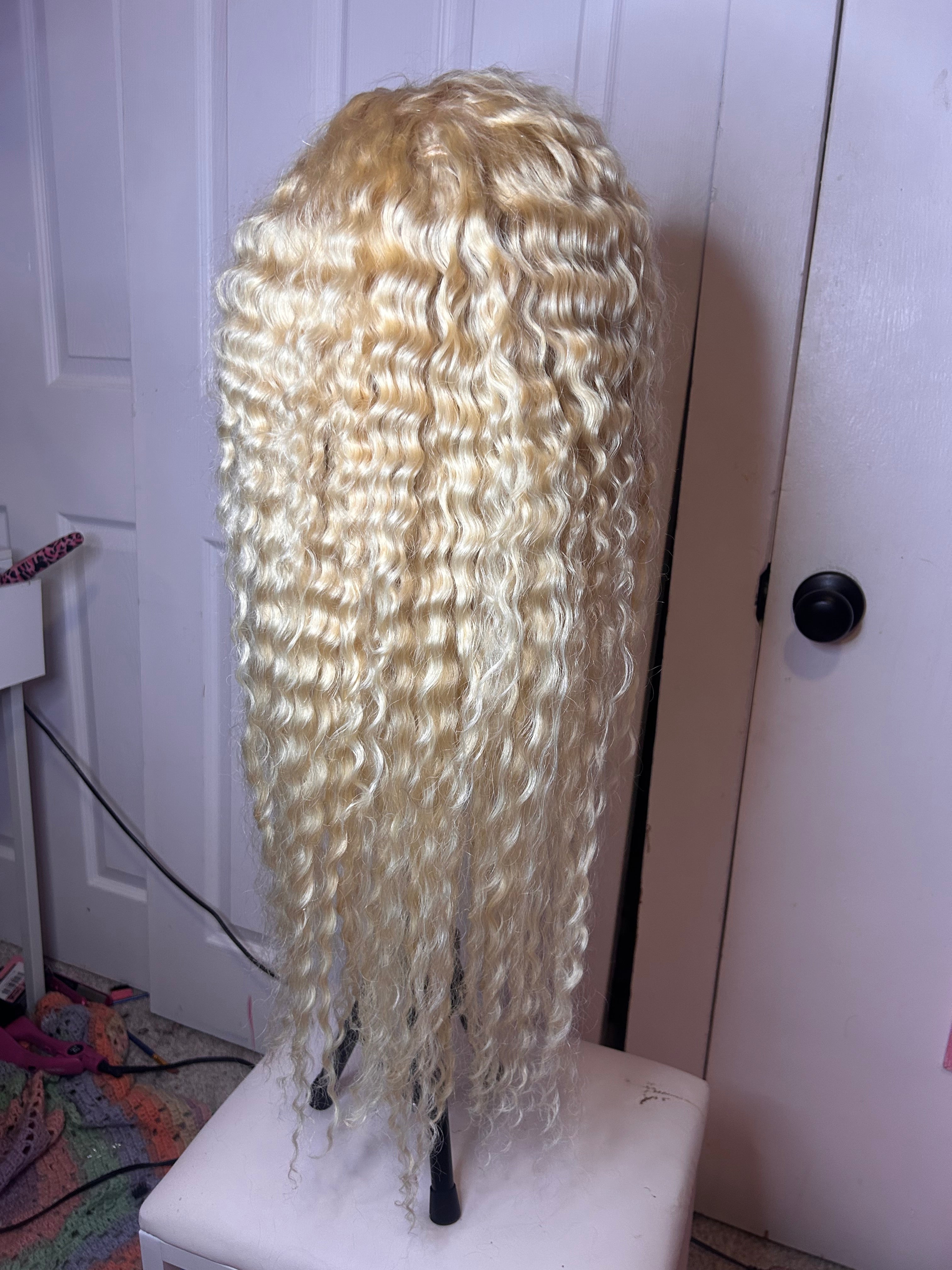 *refurbished* 28 in 13x6 613 deepwave human hair