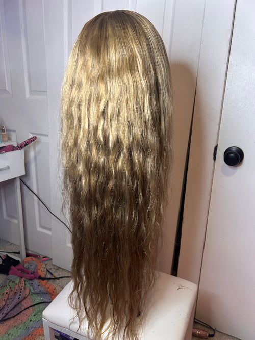 *refurbished* 32in 13x4 ash blonde human hair