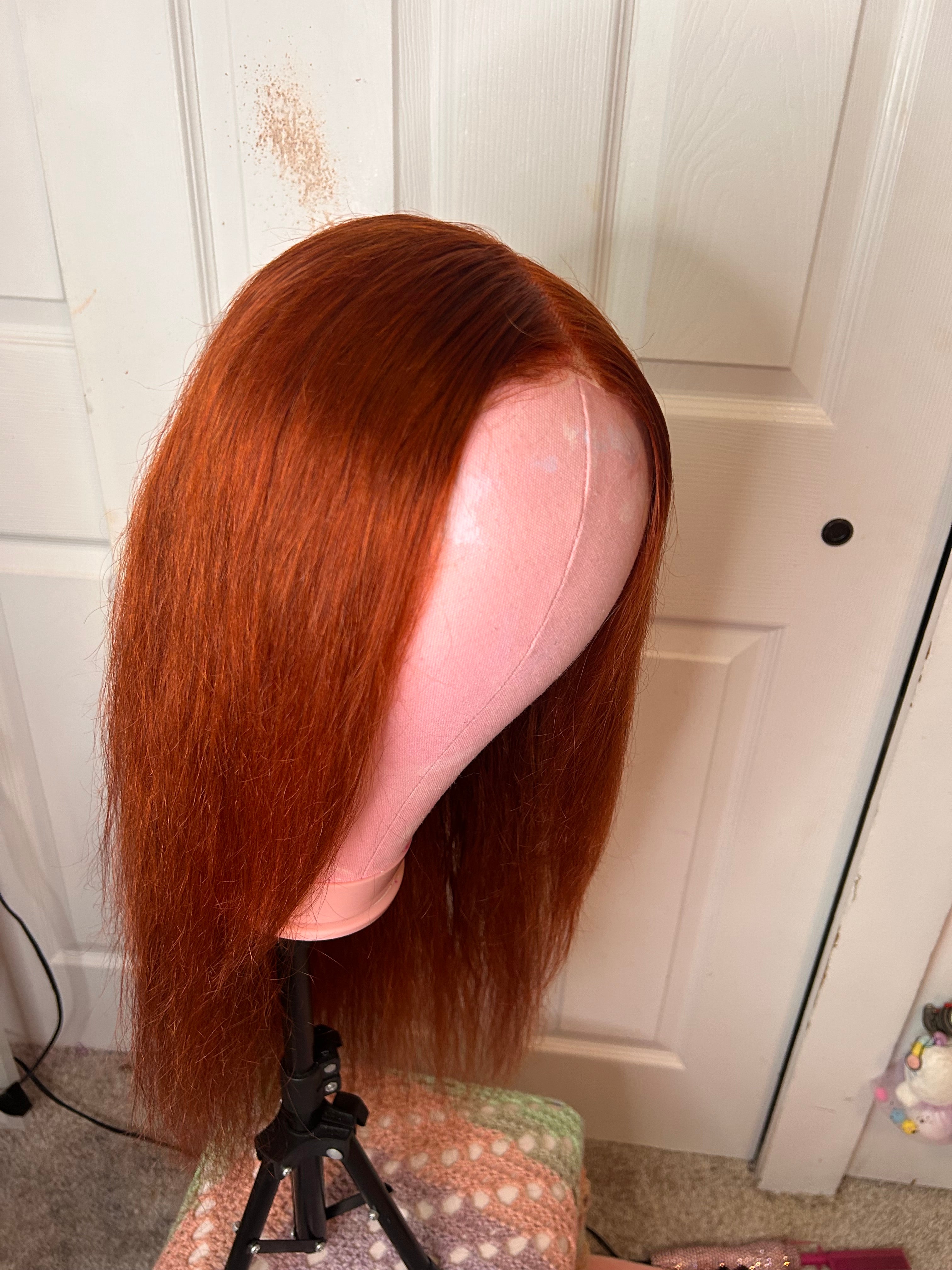 *refurbished* reddish ginger 28 in 100% human hair
