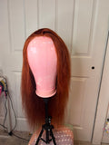 *refurbished* reddish ginger 28 in 100% human hair