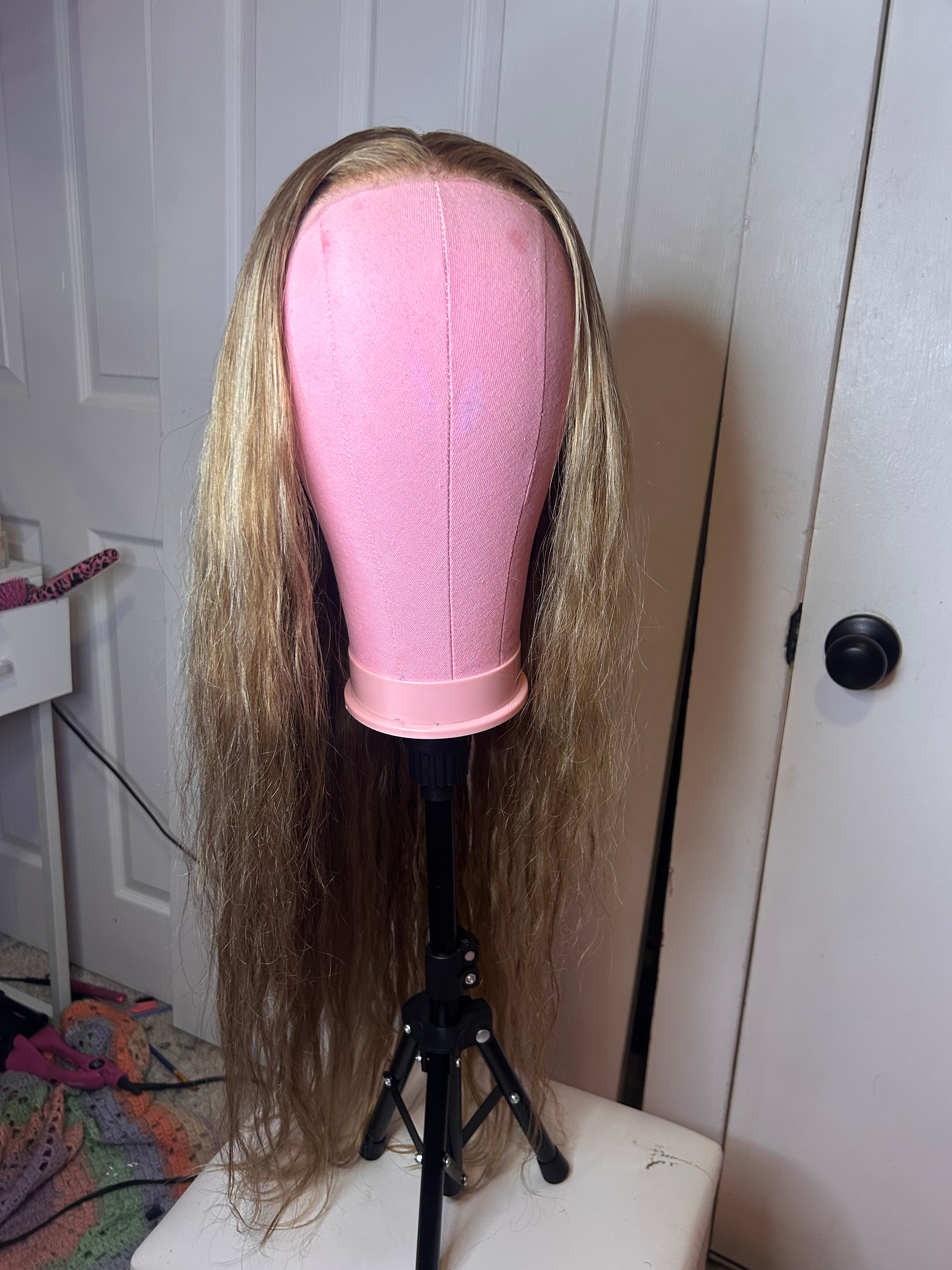 *refurbished* 32in 13x4 ash blonde human hair